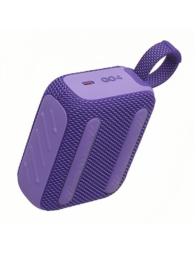 JBL Go4-Portable Waterproof and Dustproof Wireless Bluetooth Speaker, Big Pro Sound with Punchy bass,Built-in long-lasting battery, Made in Part with Recycled Materials Purple - Image 5