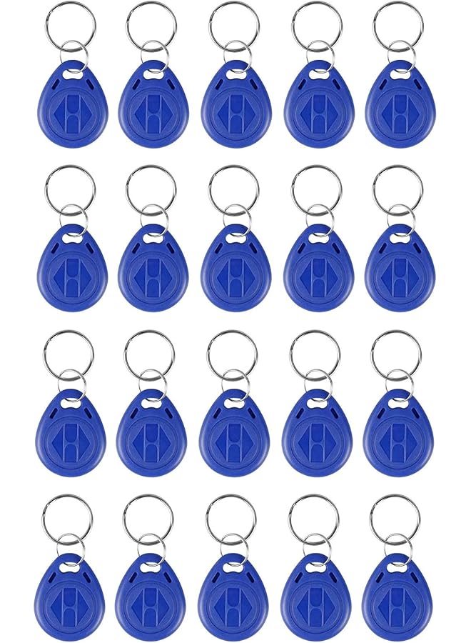 erorex Rfid Keychain Key Ring Tags 125Khz T5567 T5577 T5557 Blank Writable Rfid Tags 20 Keychains - Image 1