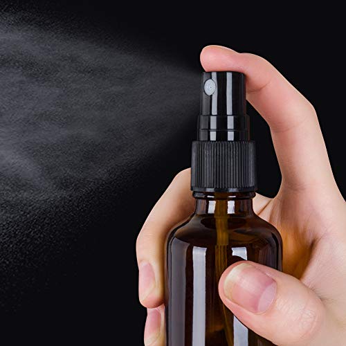 Hydior Essential Oil Spray Bottle Tops, Fine Mist Sprayer for 5ml and 15ml EO Bottles, Pack of 14, Rainbow - Image 5