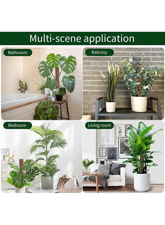 يلا جوي قطب الطعش 30 بوصة لنباتات التسلق - 2 جهاز كمبيوتر شخصي 15 بوصة دعم مصنع توتيم الخناف لتسلق النباتات المكشوفة في الأماكن الداخلية مع روابط حديقة 13 قدم - Image 5