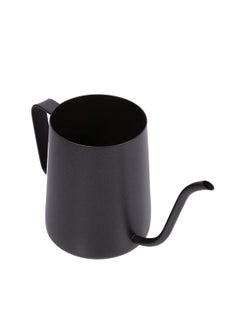 MIBRU Long Narrow Spout Stainless Pour Coffee Pot Gooseneck Kettle Black 350ML Coffee Maker for Office Home Brewing Drip Coffee And Tea Pot Camping and Traveling  - Image 3