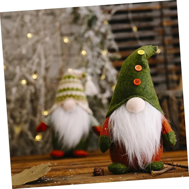 Christmas Dwarf Doll Ornaments Smooth Skin Friendly Classic Indoor Decor - Image 3