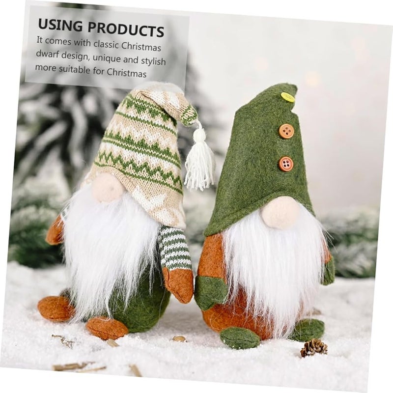 Christmas Dwarf Doll Ornaments Smooth Skin Friendly Classic Indoor Decor - Image 2