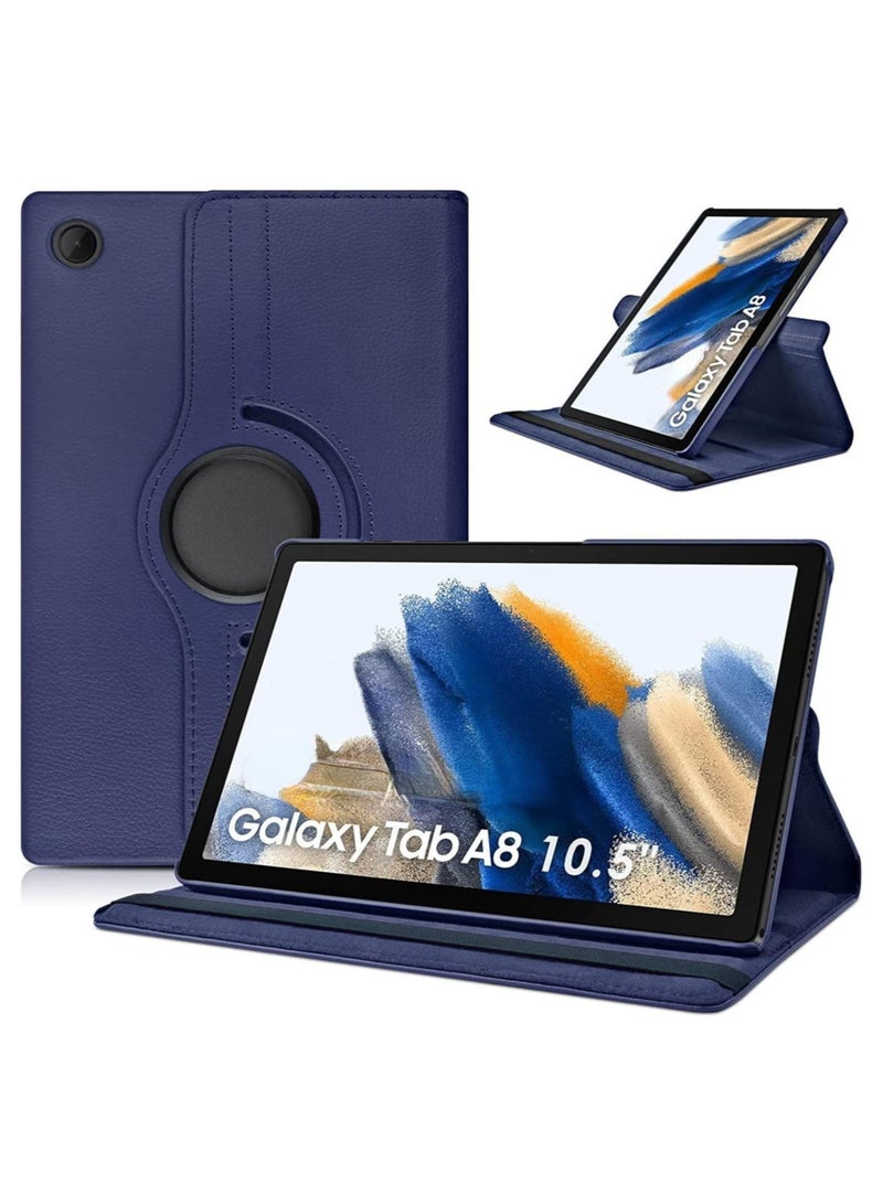 ELTRAZONE Case Compatible with Galaxy Tab A8 10.5" Case (SM-X200/X205/X207), Galaxy Tab A8 Case 10.5 inch,Auto Sleep/Wake 360° Rotating Stand Folio Leather Case for Tab A8 2022 - Image 1