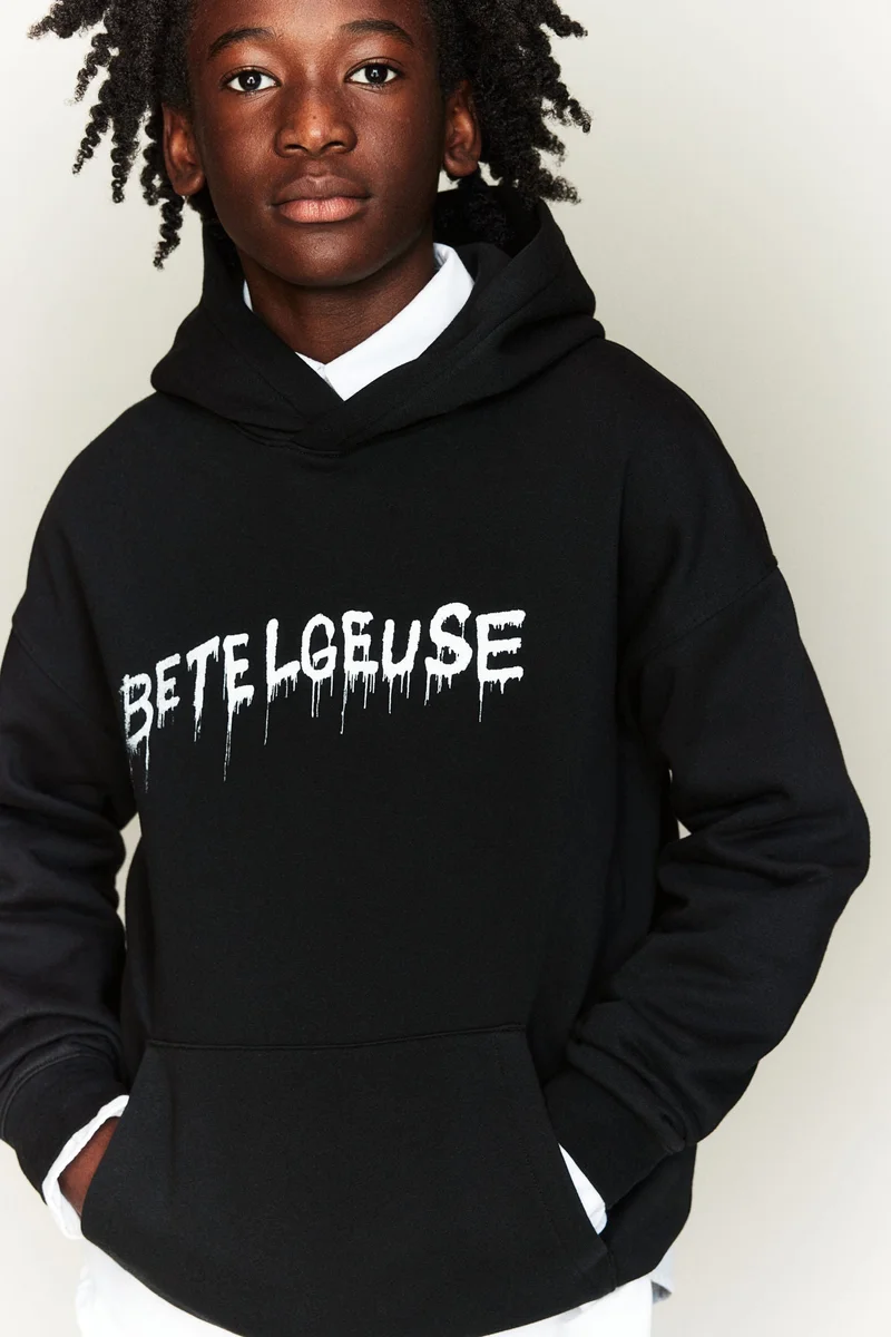 H&M Motif-Detail Hoodie