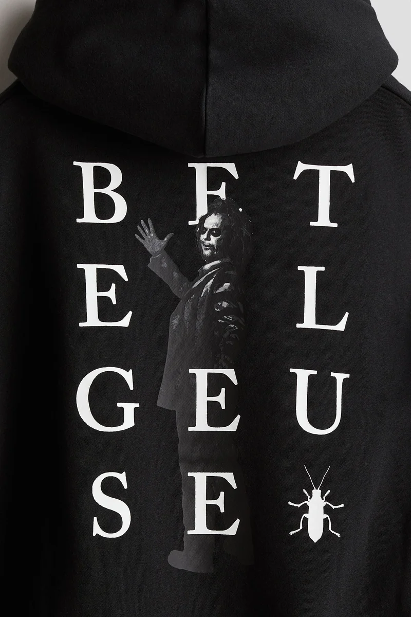 H&M Motif-Detail Hoodie
