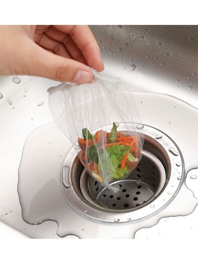 DAX STAR 100-Piece Sink Garbage Bag Set Clear 9 x 9cm - Image 5