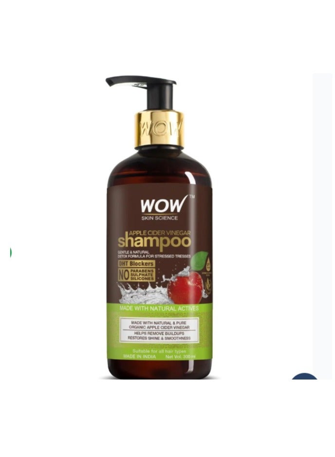 واو شامبو واو سكين ساينس بخل التفاح 300 مل - Image 1