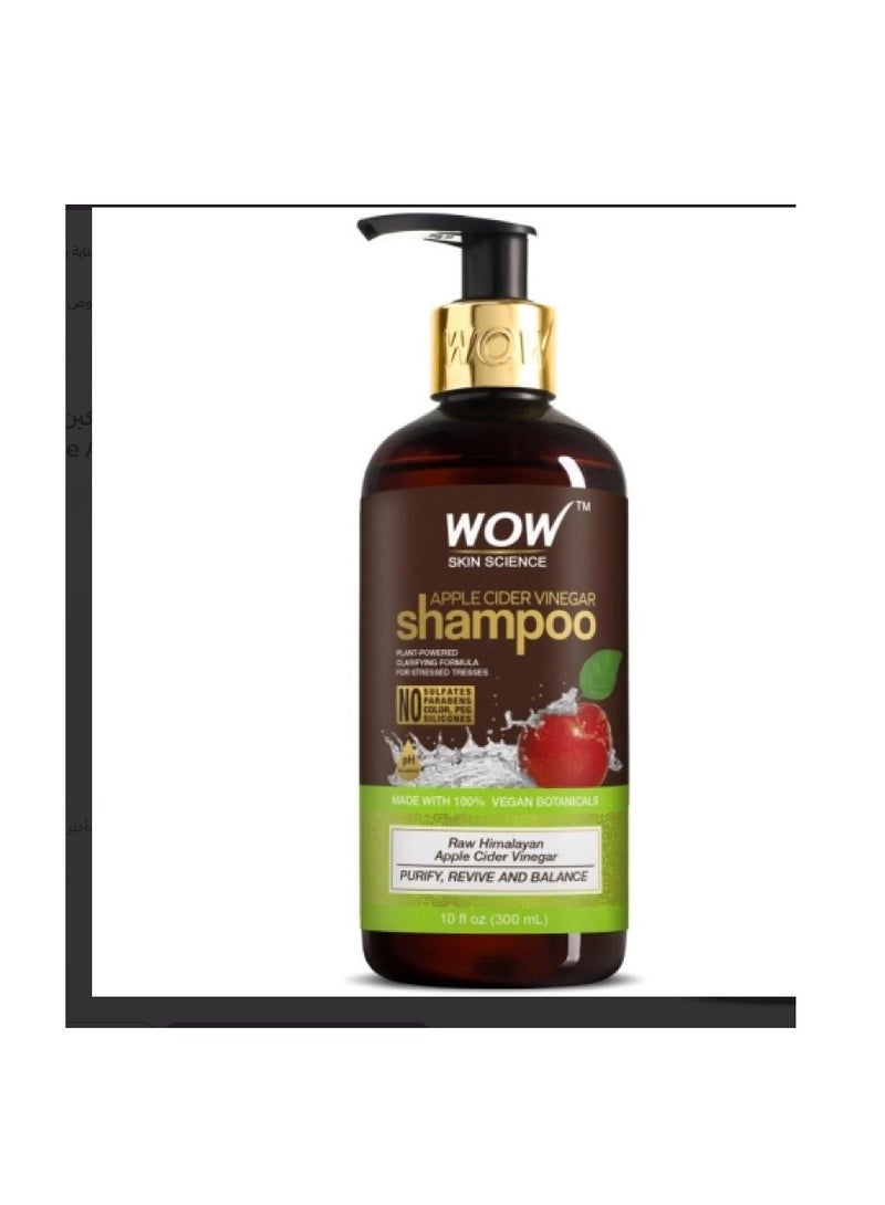 واو شامبو واو سكين ساينس بخل التفاح 300 مل - Image 2