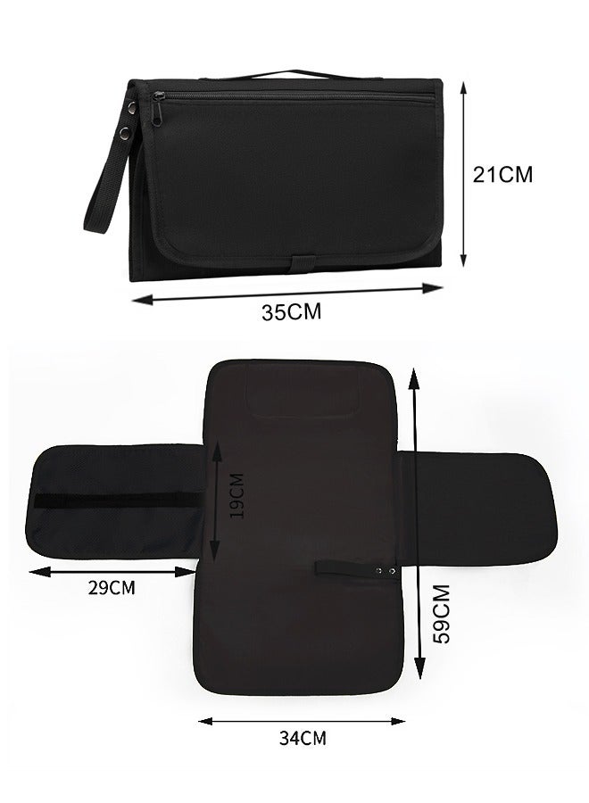 WooFree Foldable Waterproof Baby Diaper Changing Pad - Image 2