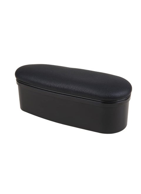 Car Center Console Armrest Box, 1 PC Support Elbow Wrist Rest Pad Extender Adjustable, Auto Storage Organizer Fit for All Models (Black)