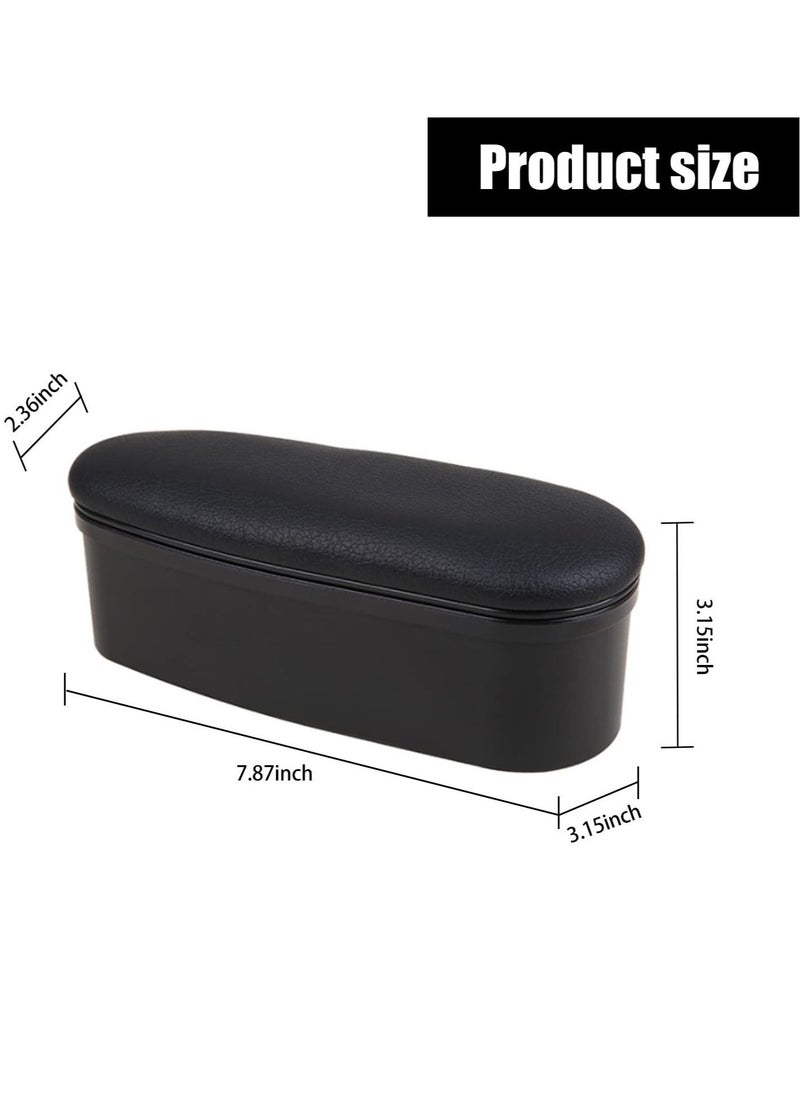 Y&D - Car Center Console Armrest Box, 1 PC Support Elbow Wrist Rest Pad Extender Adjustable, Auto Storage Organizer Fit for All Models (Black) - Image 1