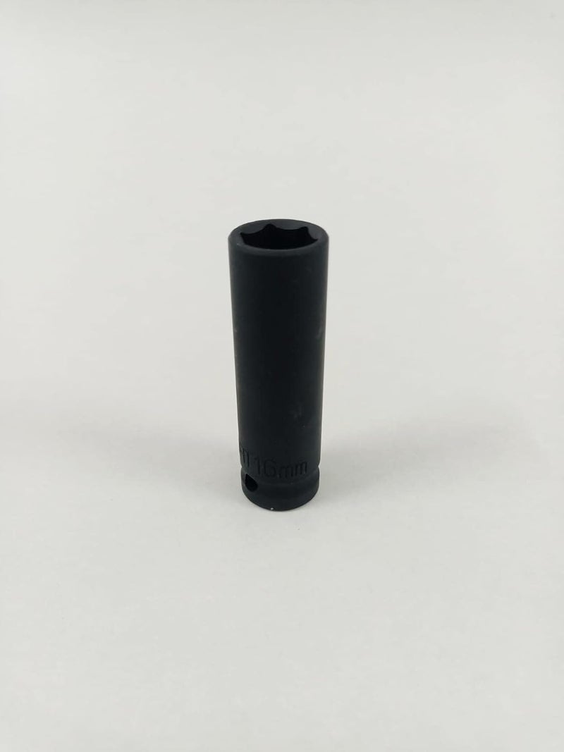 4 MECH 16mm Impact Socket 12 Drive Heavy Duty Impact Long Socket HEX Socket - Image 4