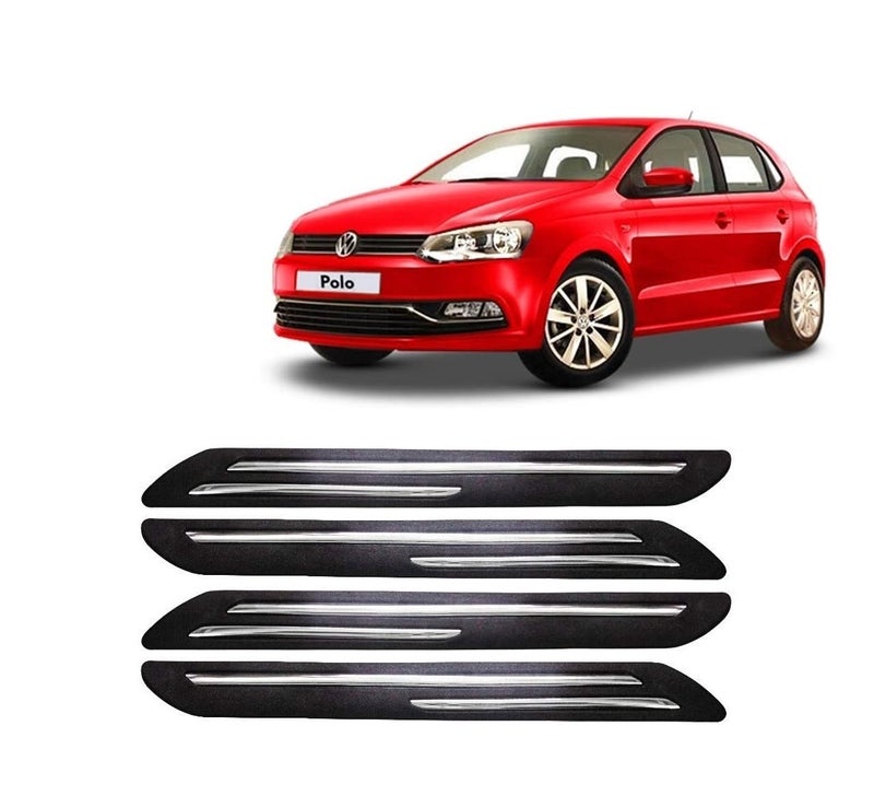 حماية بومبر السيارة لبولو (2009 وما بعدها) - (شريط كروم)