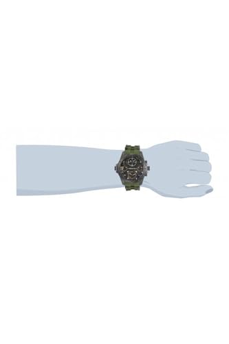 Invicta Mens Coalition Forces Quartz Watch, Green, 31138 - Image 3