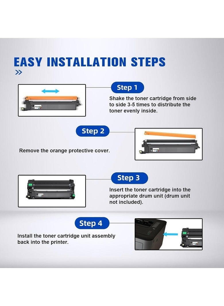 207A W2210 W2211 W2212 W2213 Compatible with HP Color Laserjet Pro M255dw M255nw MFP M282nw MFP M283cdw MFP M283fdn MFP M283fdw 1 Black - Image 4