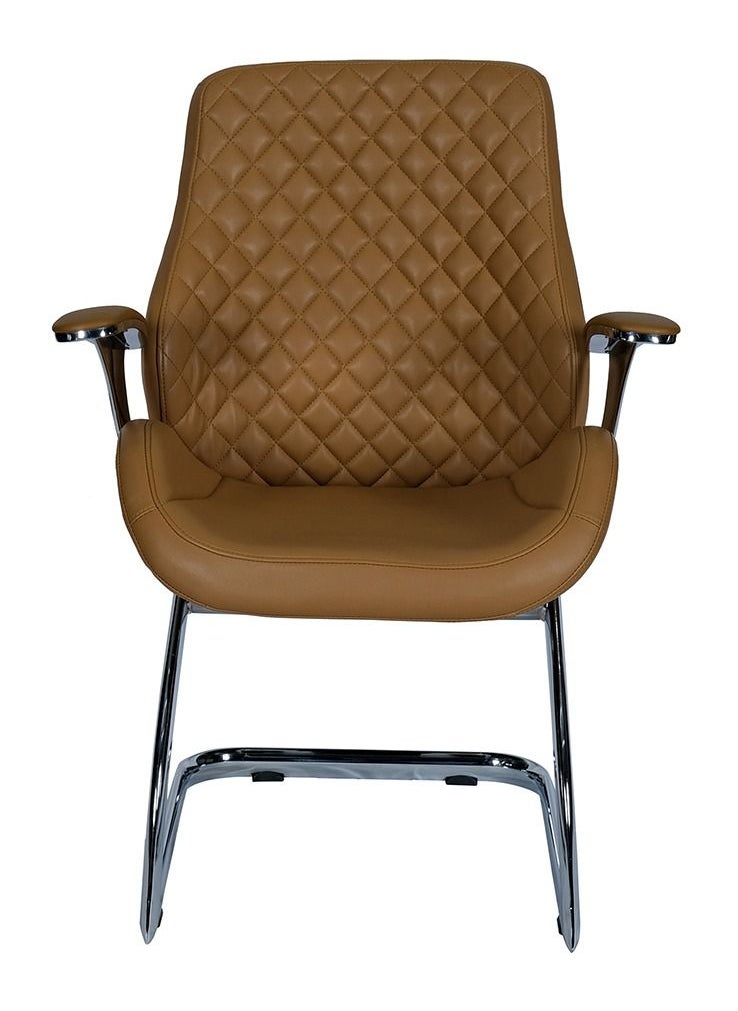 HUIMEI Huimei YS-1107-C Office Visitor Chair Brown  - Image 2