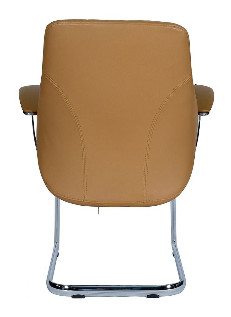 HUIMEI Huimei YS-1107-C Office Visitor Chair Brown  - Image 4