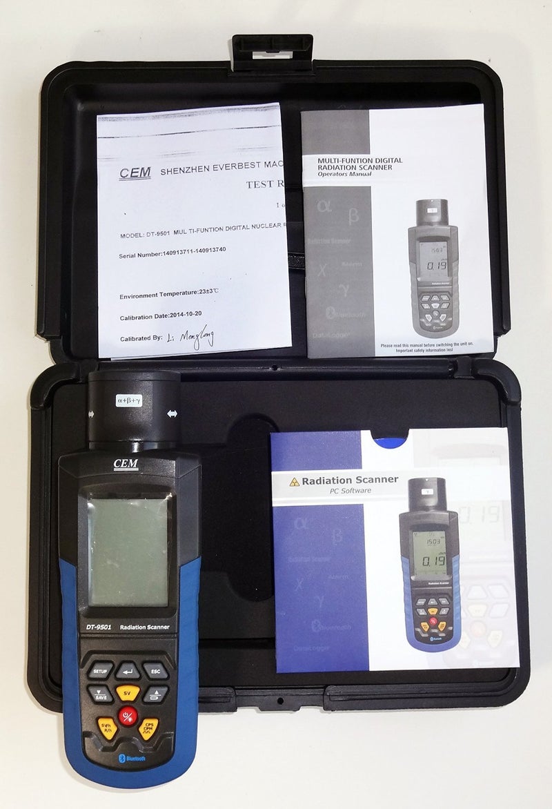 CEM Radiation Scanner/Meter with Bluetooth - Image 2