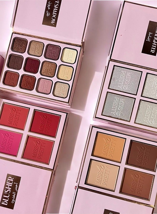 MISS PRETTY Multi-layered makeup palette – your beauty in one elegant design - Image 2