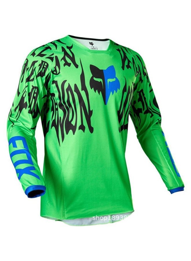 Fox Men's Outdoor Cycling Suit Off-road Road Mountain Bike Cycling Tops - Image 1