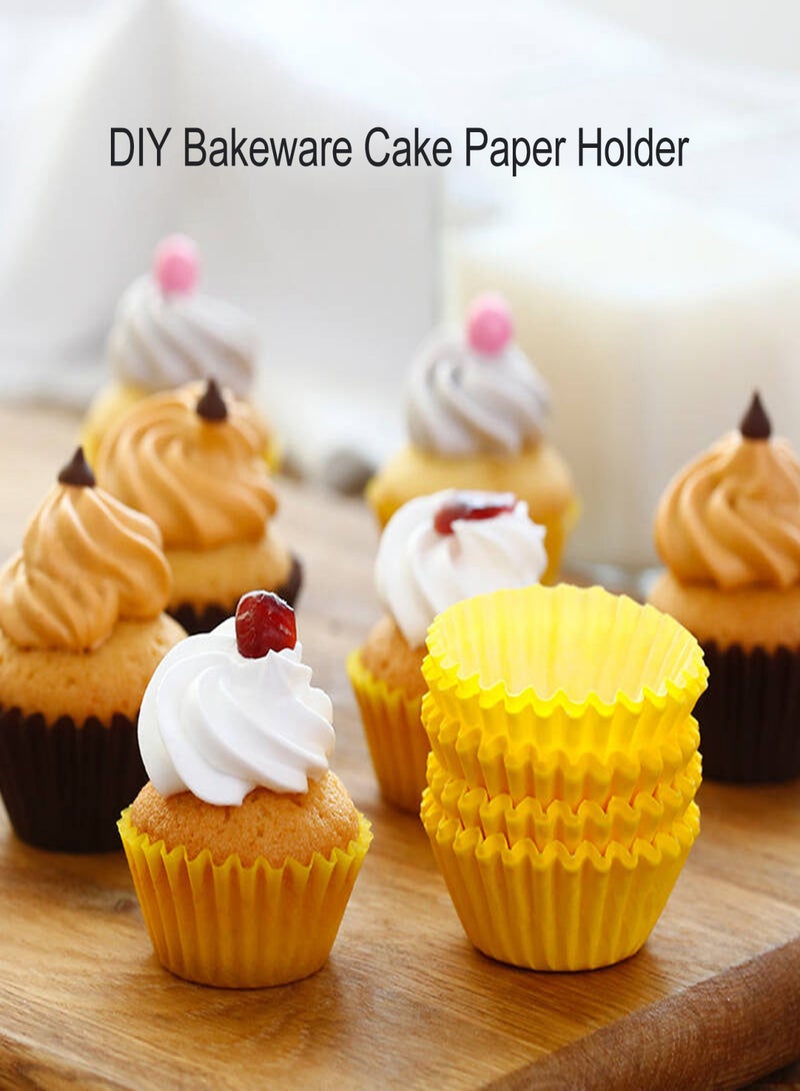 35 Styles 100PCS New Style Printing Oil-Proof Cake Paper Holder Heat-Resistant Bakeware Cake Paper Holder - Image 4
