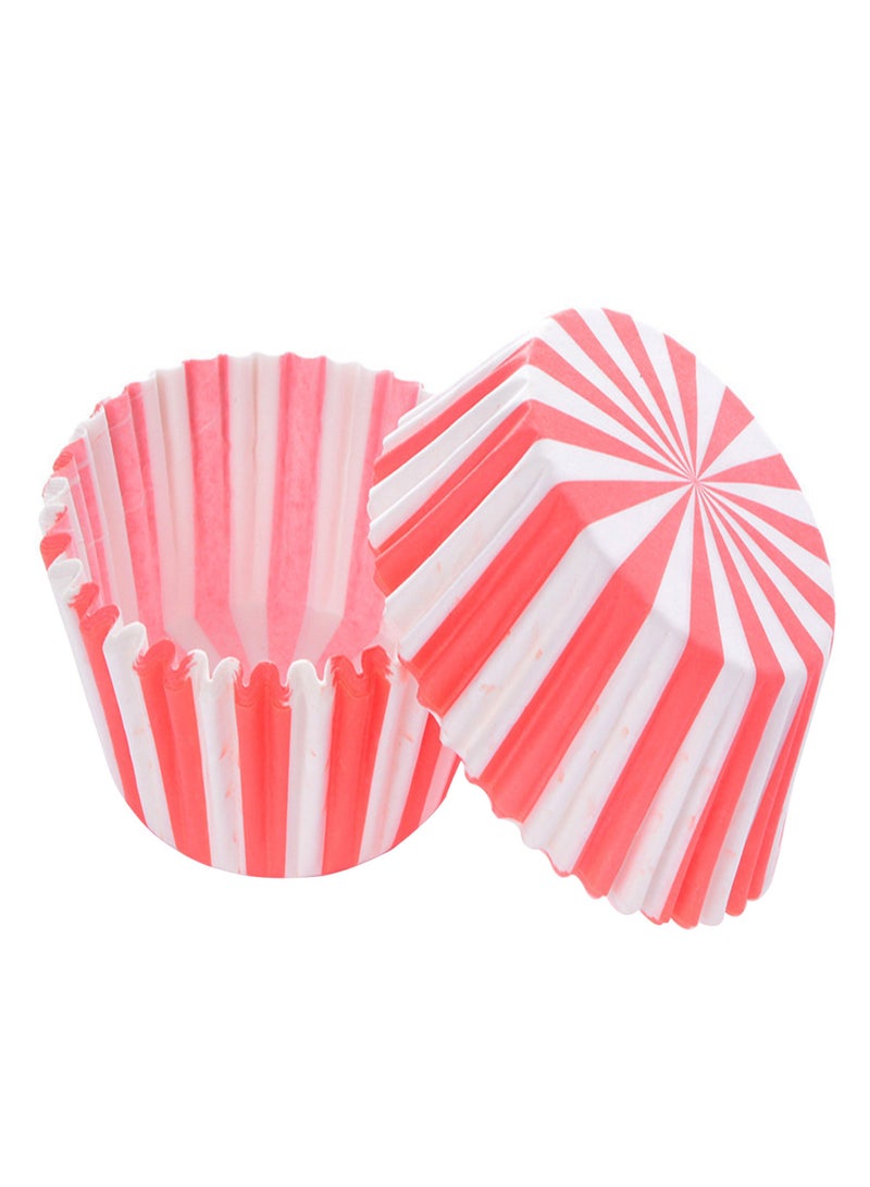 35 Styles 100PCS New Style Printing Oil-Proof Cake Paper Holder Heat-Resistant Bakeware Cake Paper Holder - Image 1