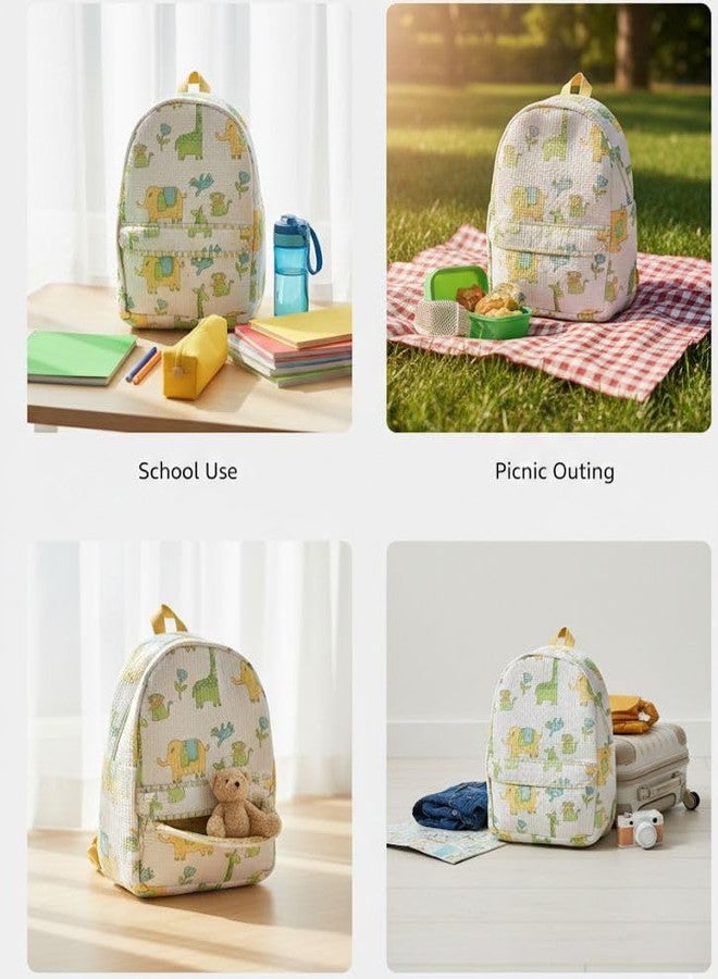 LITTLE CHIKU Colorful and Durable Kids Backpack for School, Play, and Adventures - Spacious, Lightweight, and Fun Design for Boys and Girls - Image 4