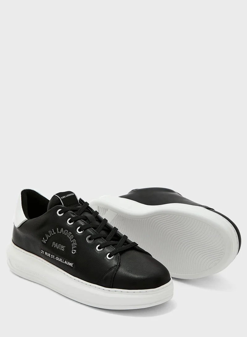 Karl Lagerfeld Logo Low Top Sneakers