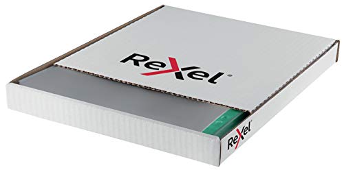 Rexel Copy King A4 Punched Pockets with Green Spine, Glass Clear, Copy Safe, Pack of 100, 12265 - Image 3