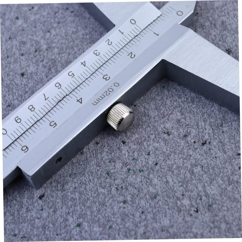 Stainless Steel Depth Caliper Gauge with Protective Case for Precise Measurement - Image 3