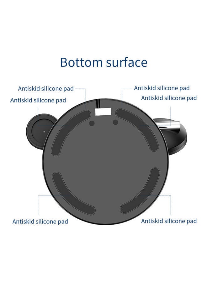 NIBEMINENT 3-in-1 Wireless Fast Charging Stand Quick Charger Multicolour - Image 4