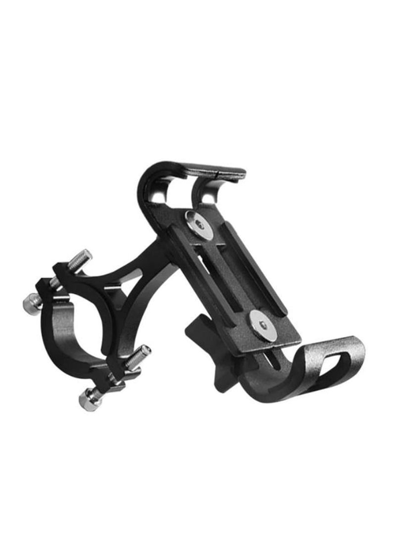 1PCS Motorcycle Bike Phone Holder 360° Rotate Metal Bicycle Stand Universal Anti-slip Bracket GPS Navigation Clip Support For Phones cell phones with screen size from 7cm-9.5cm - Image 1