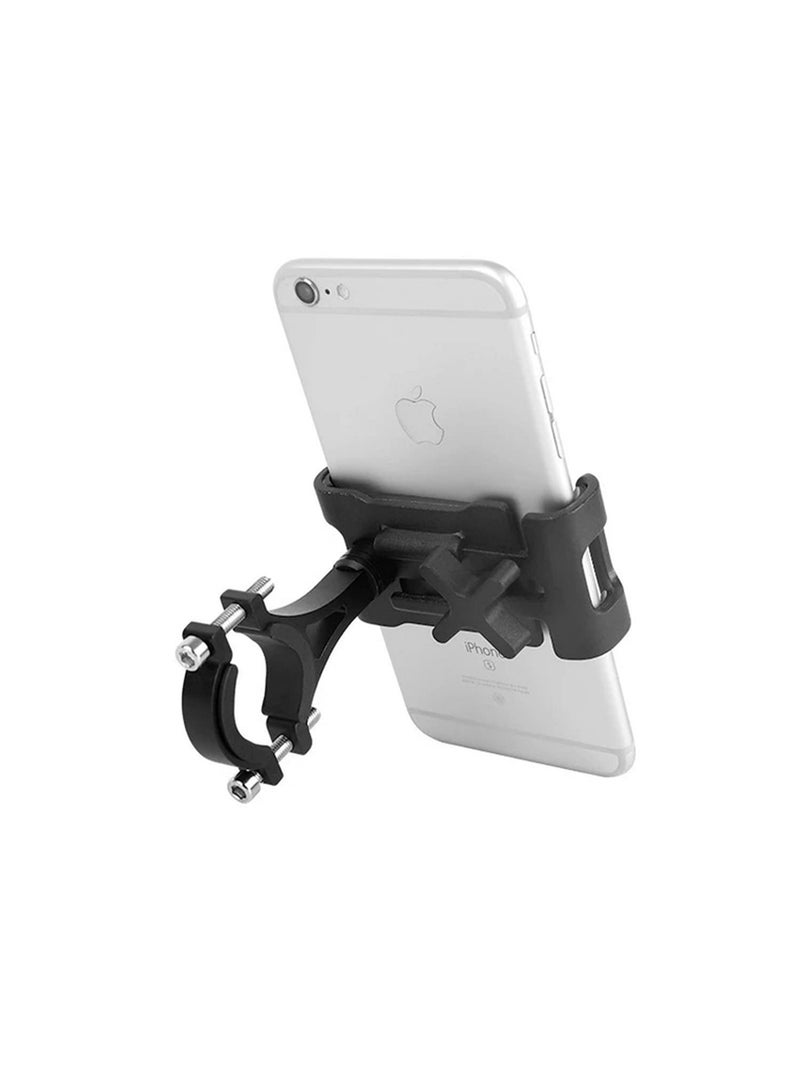 1PCS Motorcycle Bike Phone Holder 360° Rotate Metal Bicycle Stand Universal Anti-slip Bracket GPS Navigation Clip Support For Phones cell phones with screen size from 7cm-9.5cm - Image 3