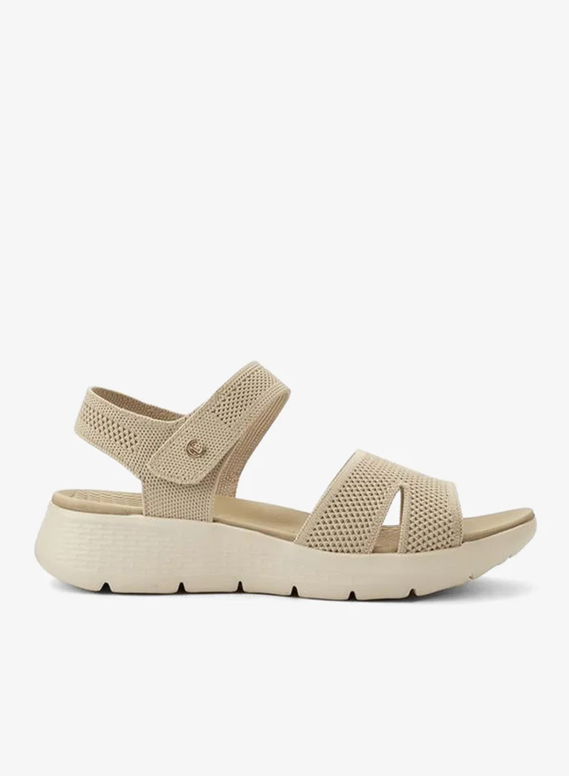 لو كونفورت Women Hook & Loop Strap Sandals