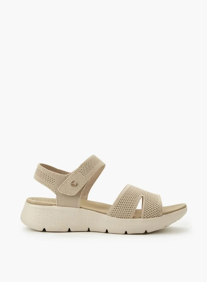 لو كونفورت Women Hook & Loop Strap Sandals