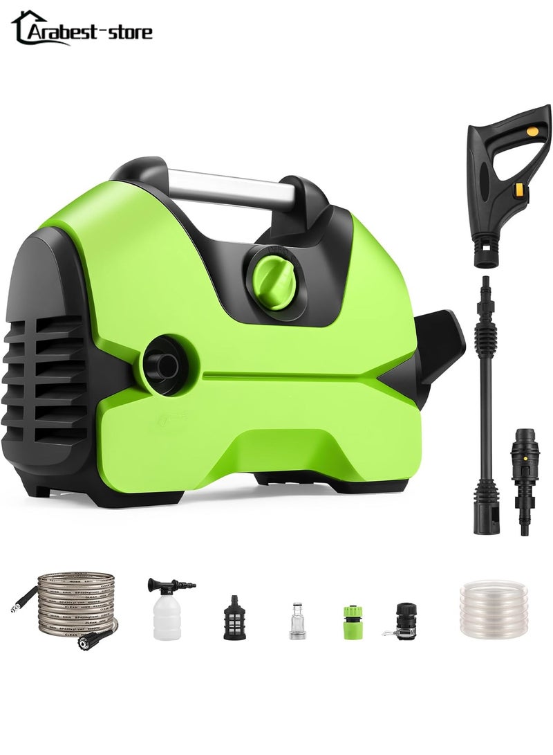 Arabest 2800W Electric High Pressure Washer 2000 PSI - 1.2GPM Power Cleaner with Foam Cannon & 5 Nozzles for Cars, Patios, Fences, Driveways - Professional Home Cleaning Machine - Image 1