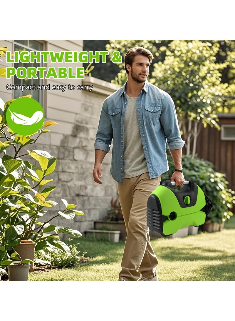 Arabest 2800W Electric High Pressure Washer 2000 PSI - 1.2GPM Power Cleaner with Foam Cannon & 5 Nozzles for Cars, Patios, Fences, Driveways - Professional Home Cleaning Machine - Image 3