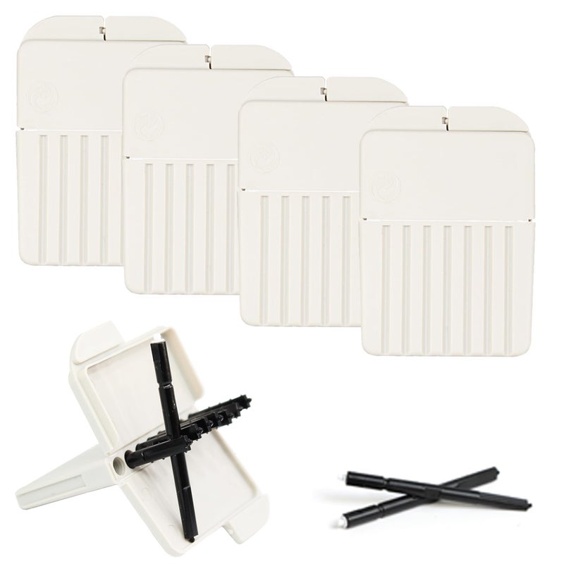40 Pcs Cerustop Wax Guard Filters for Hearing Aids Supplies Hearing Aid Wax Filters Fit Resound PhonakWidex and Unitron Hearing Aids Replacement Parts Cleaning Kit