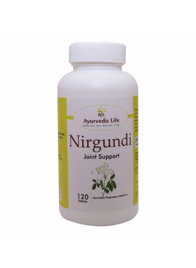 AL Ayurvedic Life Nirgundi 120 tablets - Image 1