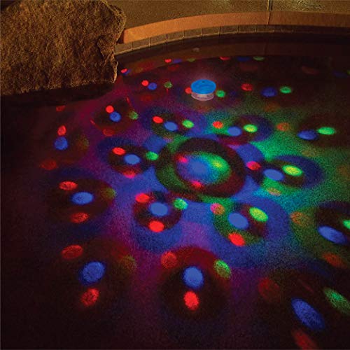 GAME 3550-BB Underwater Light Show for Pools – 7 Color-Changing LED Light Modes – Floating Pool Light for Above Ground & Inground Pools – Battery Operated (3 AA, Not Included) - Image 5