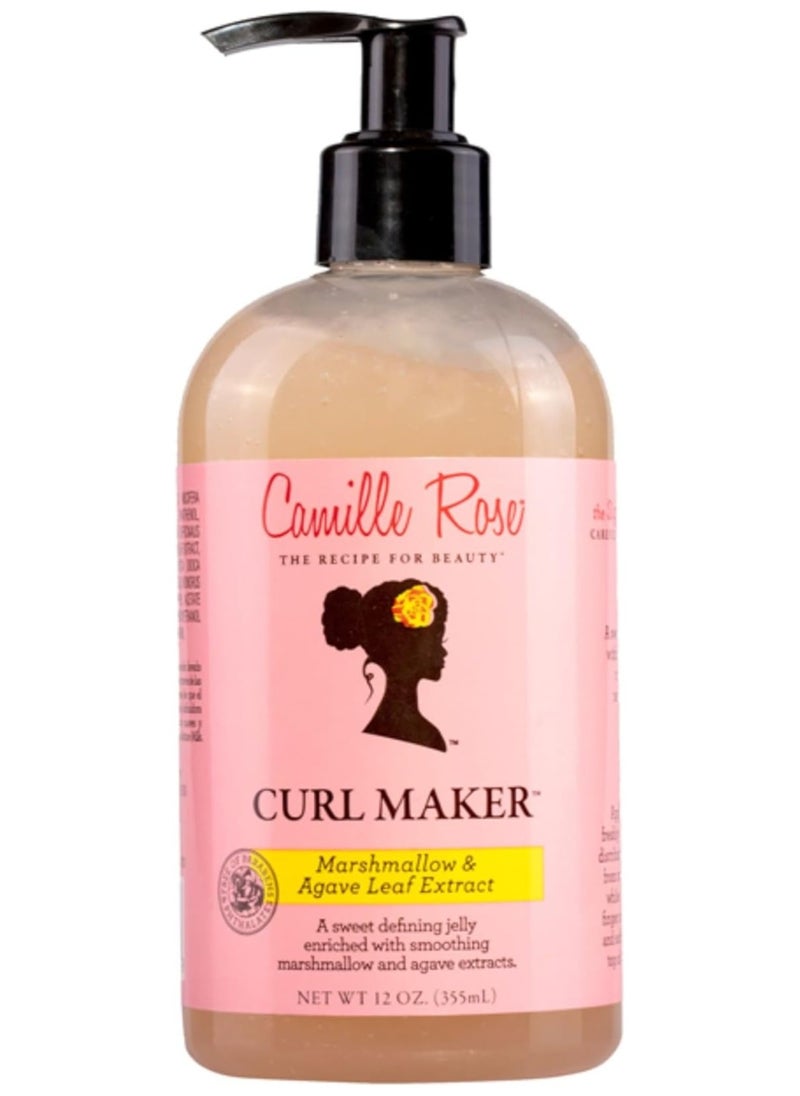 Camille - Camille Rose Curl Maker Jelly, crafted to nourish and define curls. Natural, clean formula. For coily, curly, wavy hair - Image 1