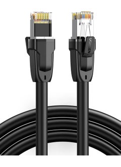 Generic UGreen CAT 8 RJ45 Pure Copper Patch Cord, Shielded, Bandwidth Up To 25 Gbps, 26AWG Wire Size, Durable and Flexible, 5 Meter Length, Black | 70172  - Image 1