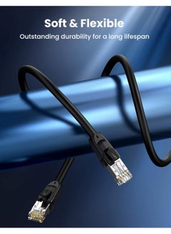 Generic UGreen CAT 8 RJ45 Pure Copper Patch Cord, Shielded, Bandwidth Up To 25 Gbps, 26AWG Wire Size, Durable and Flexible, 5 Meter Length, Black | 70172  - Image 3