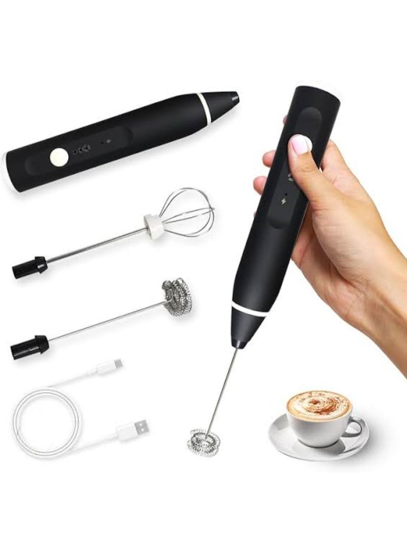 The Ultimate 2-in-1 Cordless USB Milk Frother & Egg Whisk - Image 1