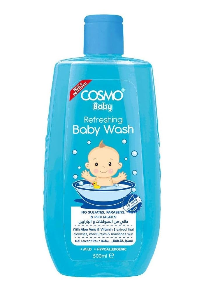 Cosmo Refreshing Baby Wash 500ml