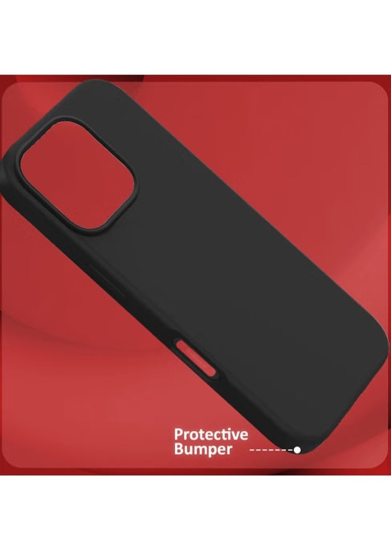 Liquid Silicone Case for iPhone 16 Pro Max - Ultra Slim Design with Soft Anti-Scratch Microfiber Lining & Drop Protection - Image 5