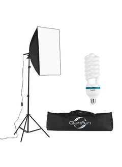 Glanfen Photography Soft Box Lighting Kit with 135W Bulbs, Soft Box and Handbag  - Image 1