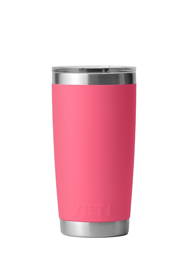 YETI Rambler 20 oz Tumbler, Stainless Steel, Vacuum Insulated with MagSlider Lid Pink - Image 1