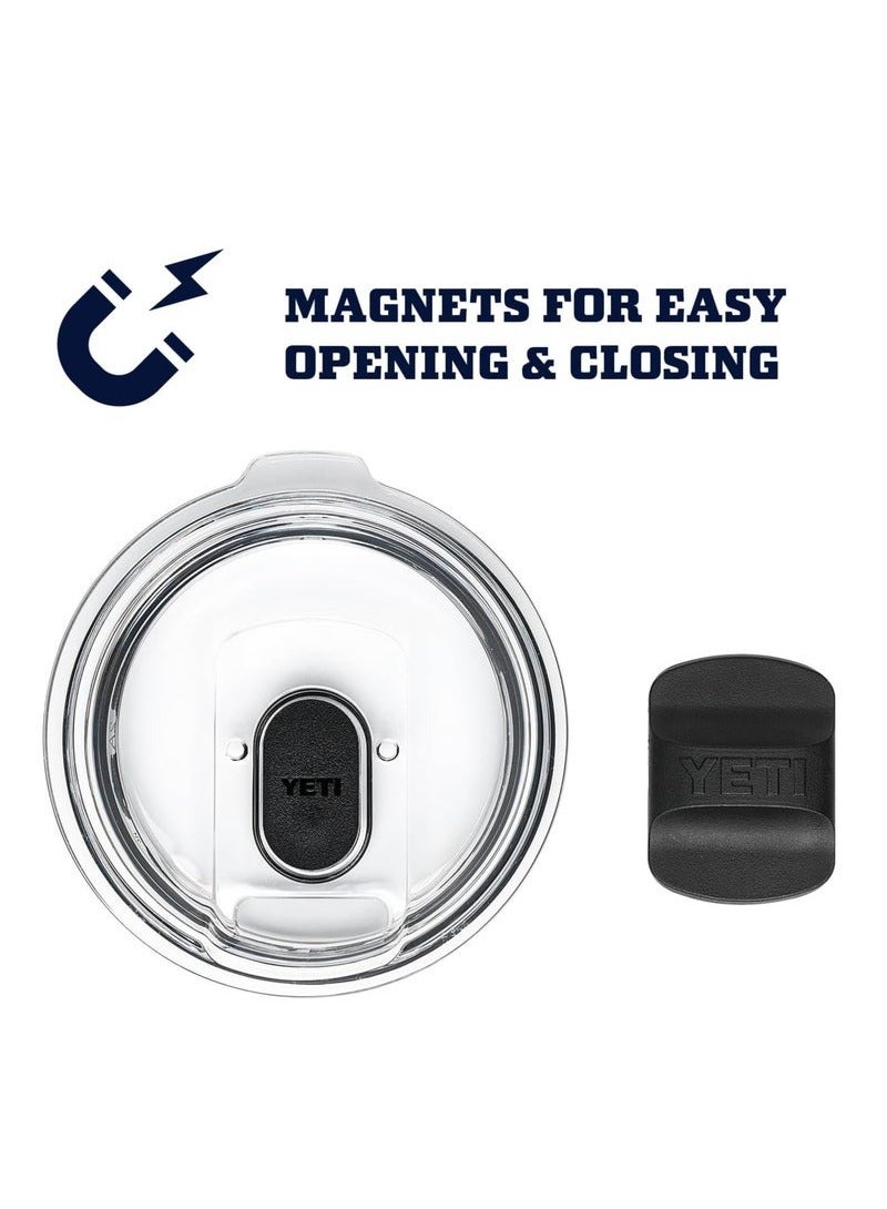 YETI Rambler 20 oz Tumbler, Stainless Steel, Vacuum Insulated with MagSlider Lid Pink - Image 4